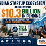 Indian Startup Ecosystem Crosses $10.3 Billion in Funding: A Historic Milestone for India’s Innovation Economy