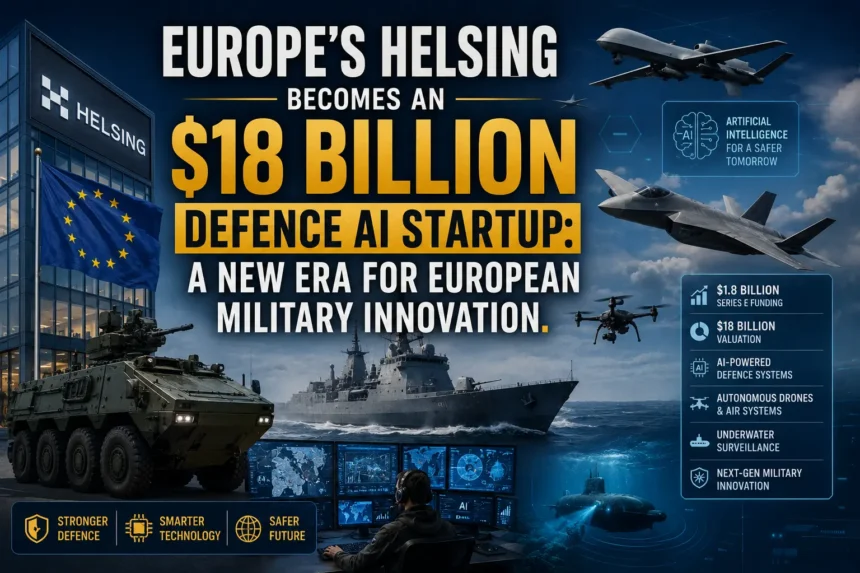 Europe’s Helsing Becomes an $18 Billion Defence AI Startup: A New Era for European Military Innovation.