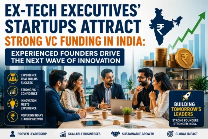 Experienced ex-tech executives discuss startup growth and venture capital funding in India's rapidly expanding startup ecosystem.