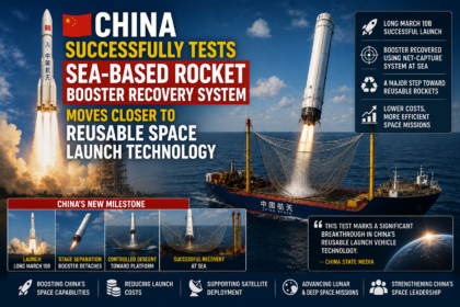 China Successfully Tests Sea-Based Rocket Booster Recovery System, Moves Closer to Reusable Space Launch Technology