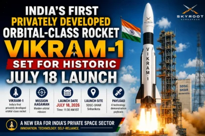 India’s First Privately Developed Orbital-Class Rocket Vikram-1 Set for Historic July 18 Launch