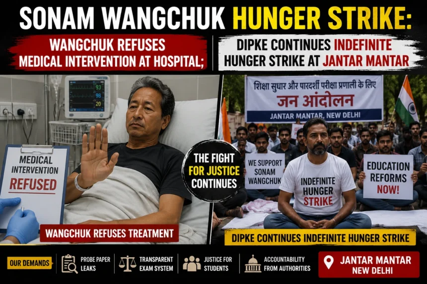 Sonam Wangchuk Hunger Strike: Refuses Medical Treatment as Dipke Continues Fast