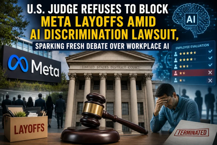 U.S. Judge Refuses to Block Meta Layoffs Amid AI Discrimination Lawsuit, Sparking Fresh Debate Over Workplace AI